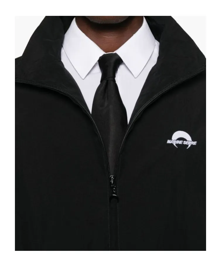 Logo Embroidered Sport Track Jacket