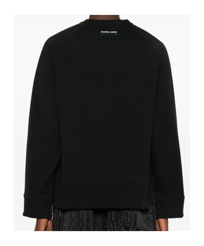 Moon Logo Printed Crewneck Sweatshirt