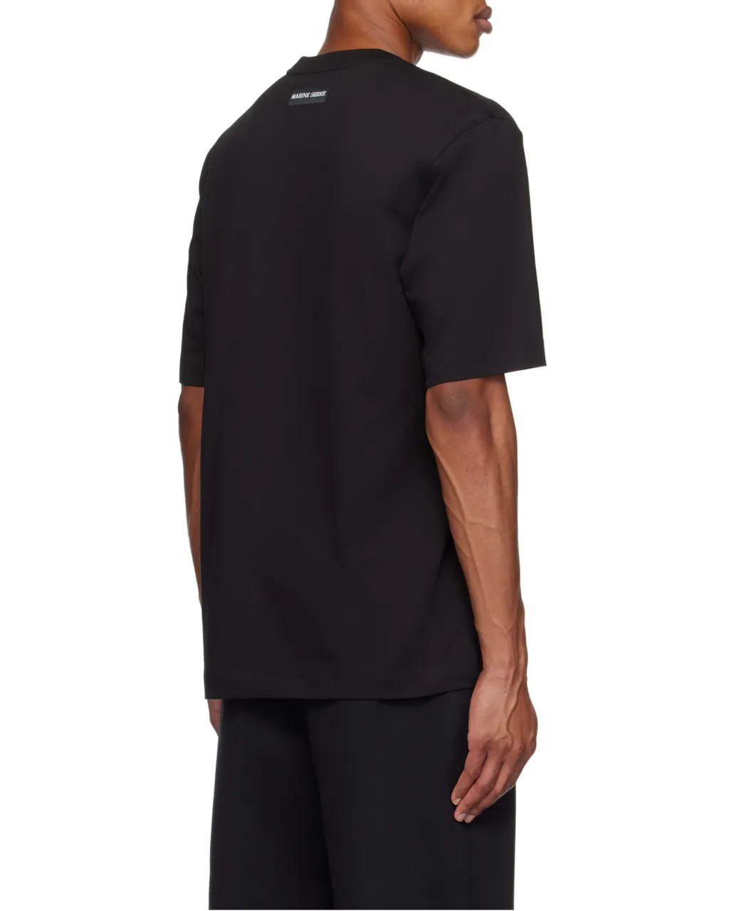 Moon Embroidered Crewneck T-Shirt