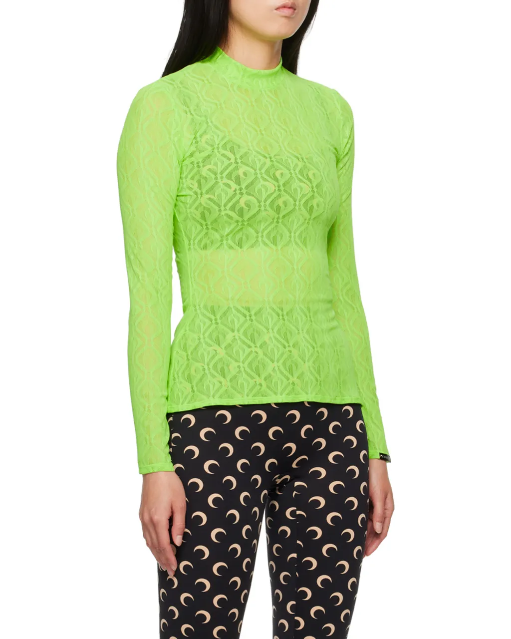 Translucent Long-Sleeved T-Shirt