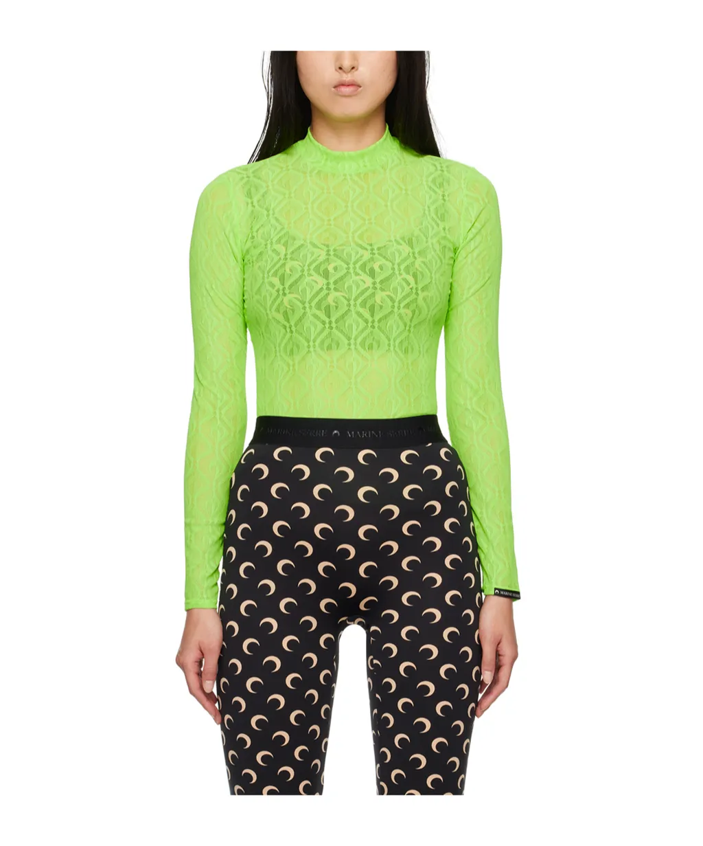 Translucent Long-Sleeved T-Shirt