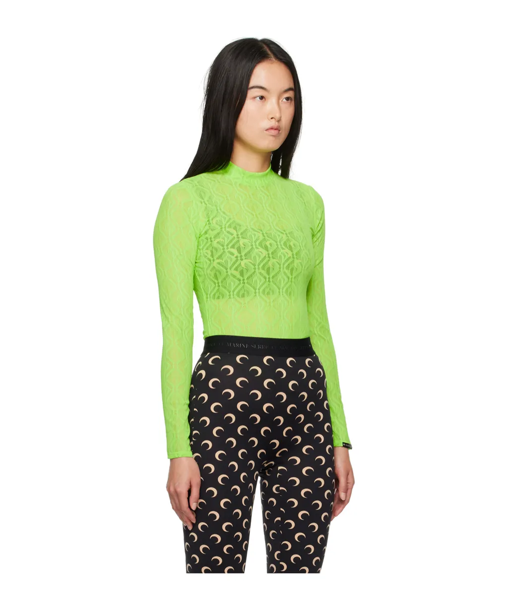 Translucent Long-Sleeved T-Shirt