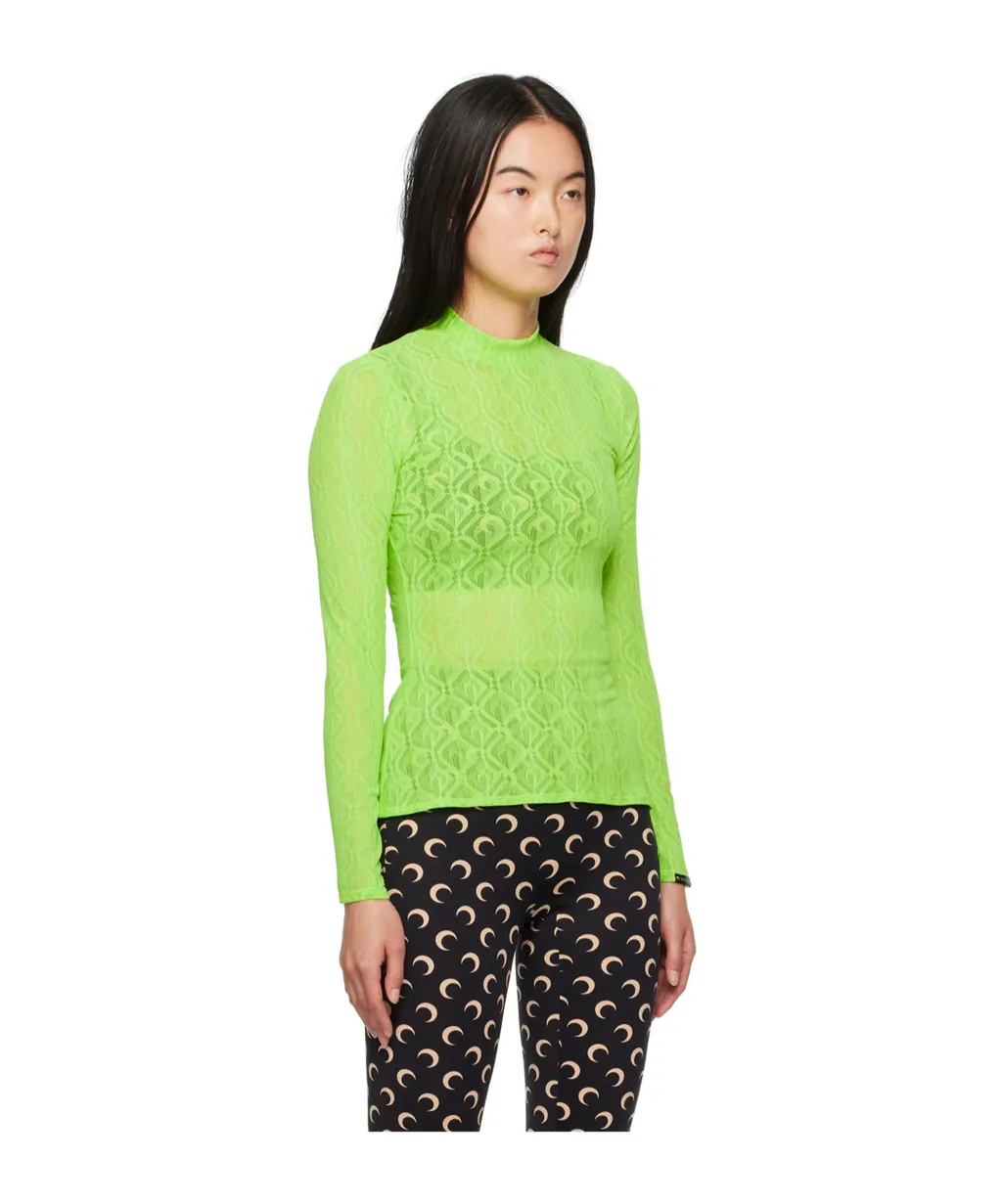 Translucent Long-Sleeved T-Shirt