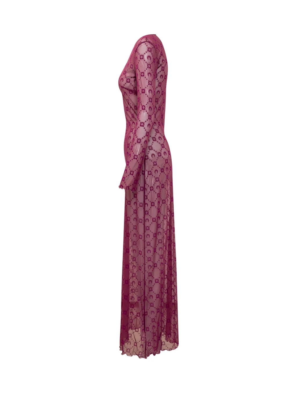 Monogrammed Sheer Dress