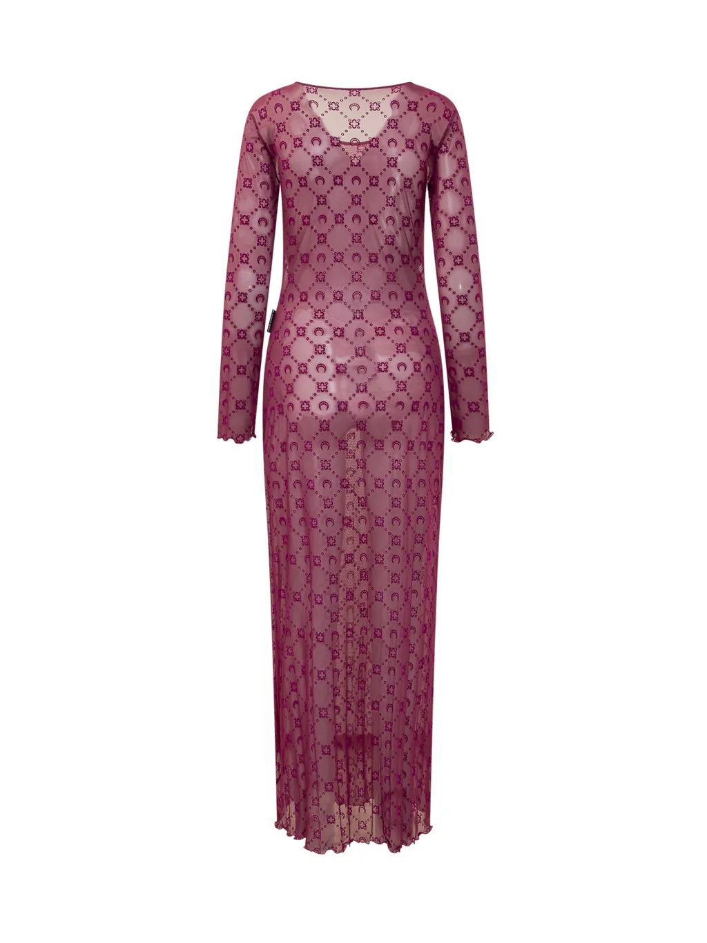 Monogrammed Sheer Dress