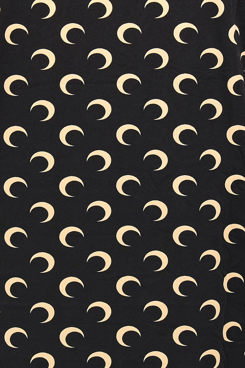 Moon Printed Long-Sleeved T-Shirt