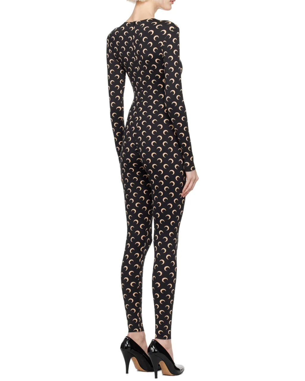Logo Monogram Crewneck Jumpsuit