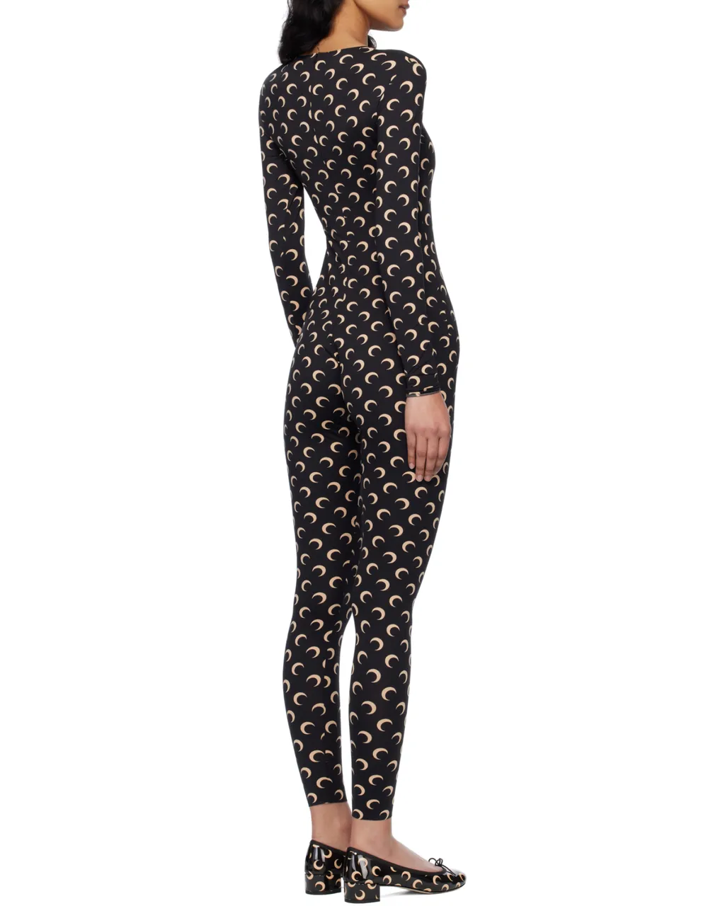 Logo Monogram Crewneck Jumpsuit