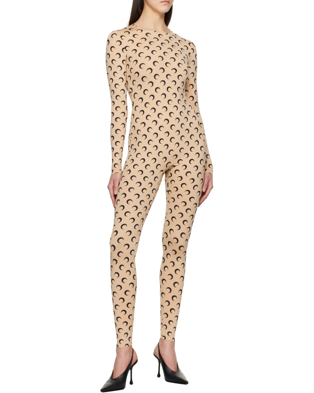 Logo Monogram Crewneck Jumpsuit