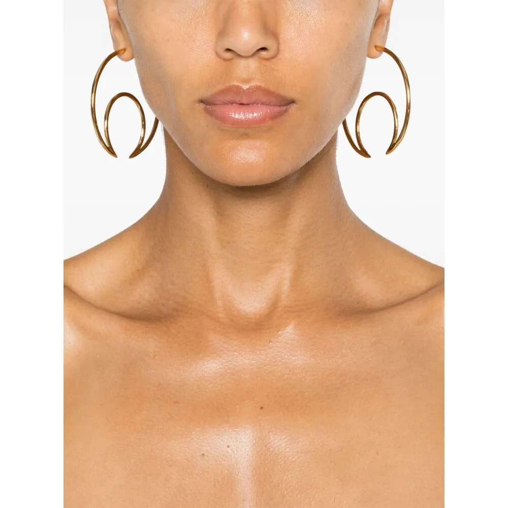 Moon-Shaped Earrings