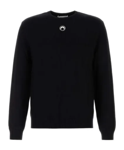 Moon Jacquard Crewneck Sweatshirt