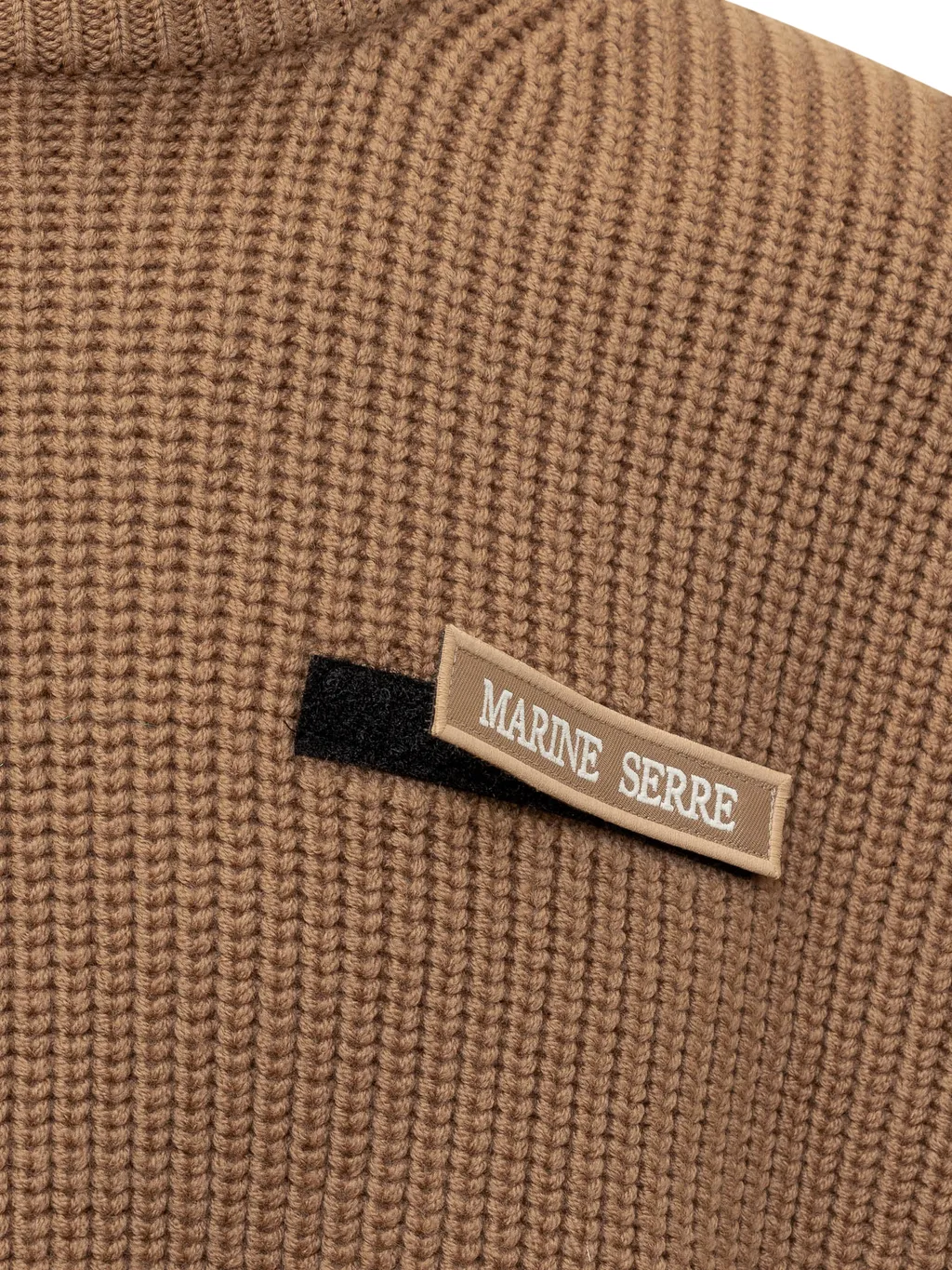 Fisherman Logo Patch Knitted Sweater