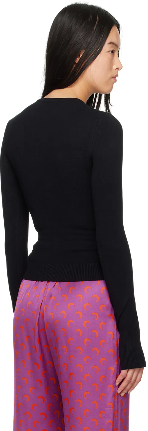 Moon Embroidered Pullover