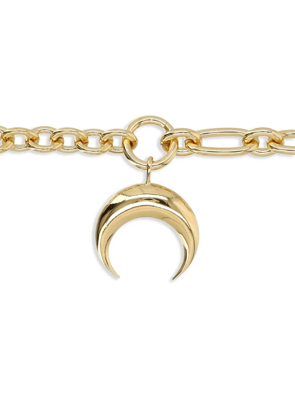 Moon Charm Chain Necklace