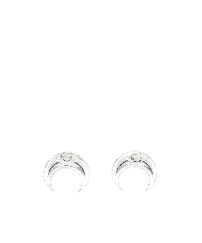 Moon Embellished Single Earring