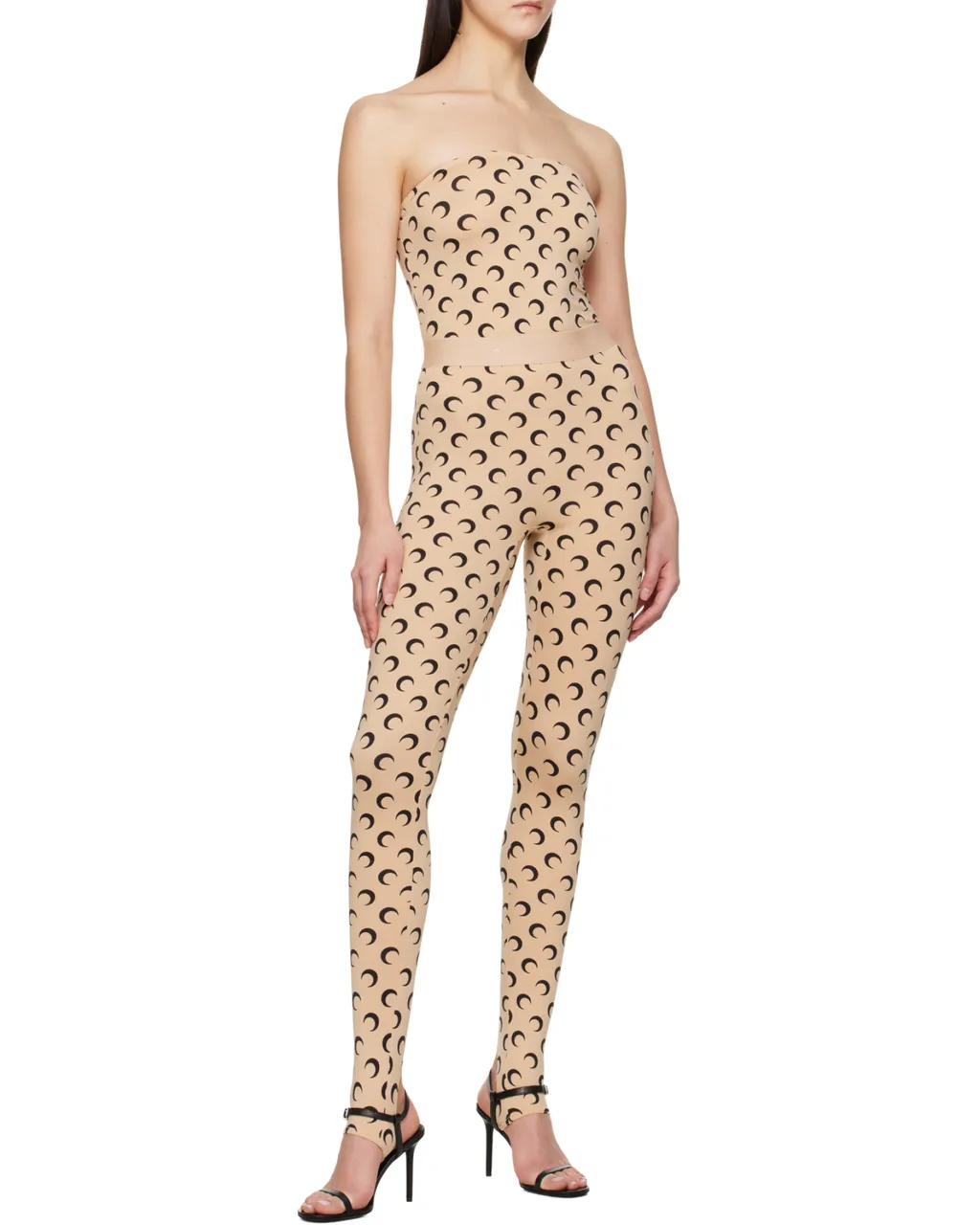 All-Over Moon Printed Top
