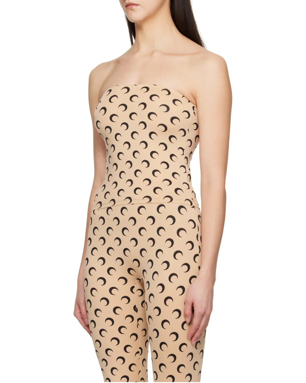 All-Over Moon Printed Top