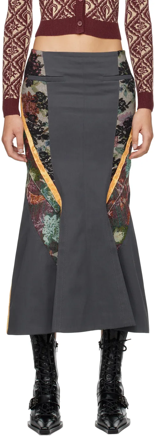 Regenerated Double Pocket Skirt