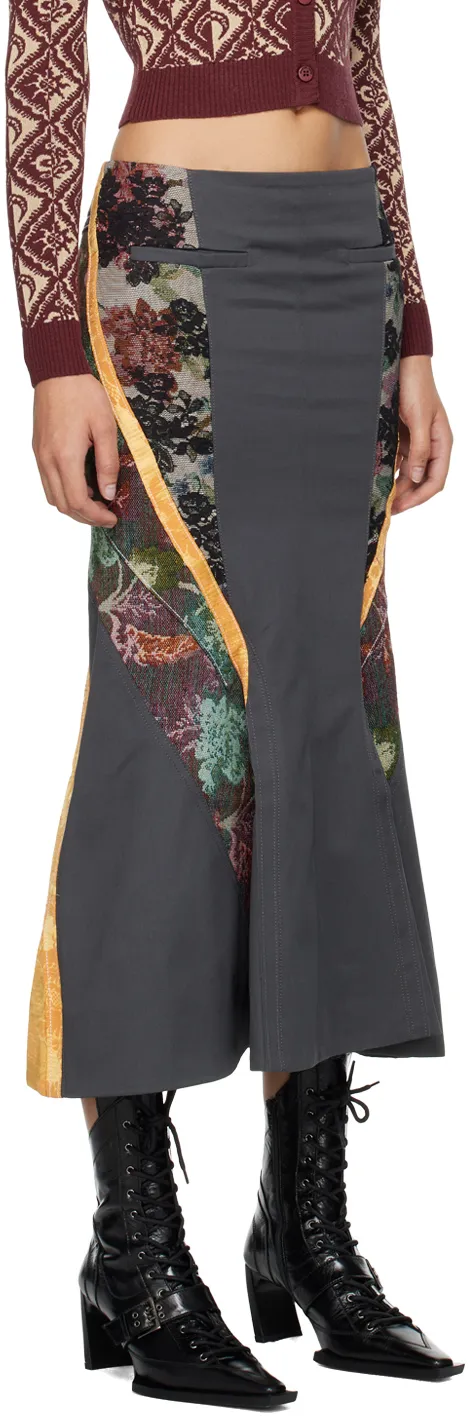 Regenerated Double Pocket Skirt