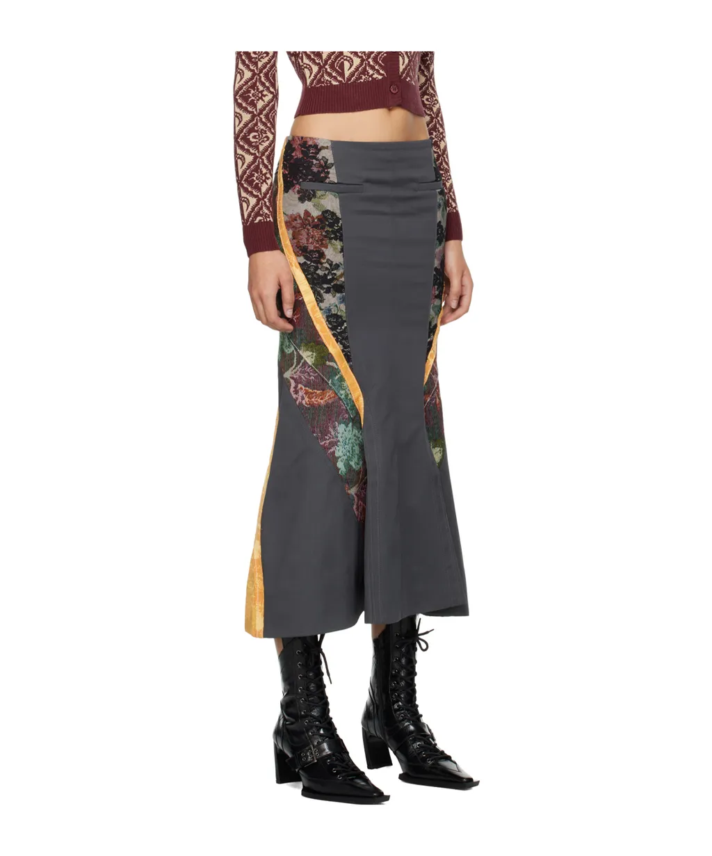 Regenerated Double Pocket Skirt