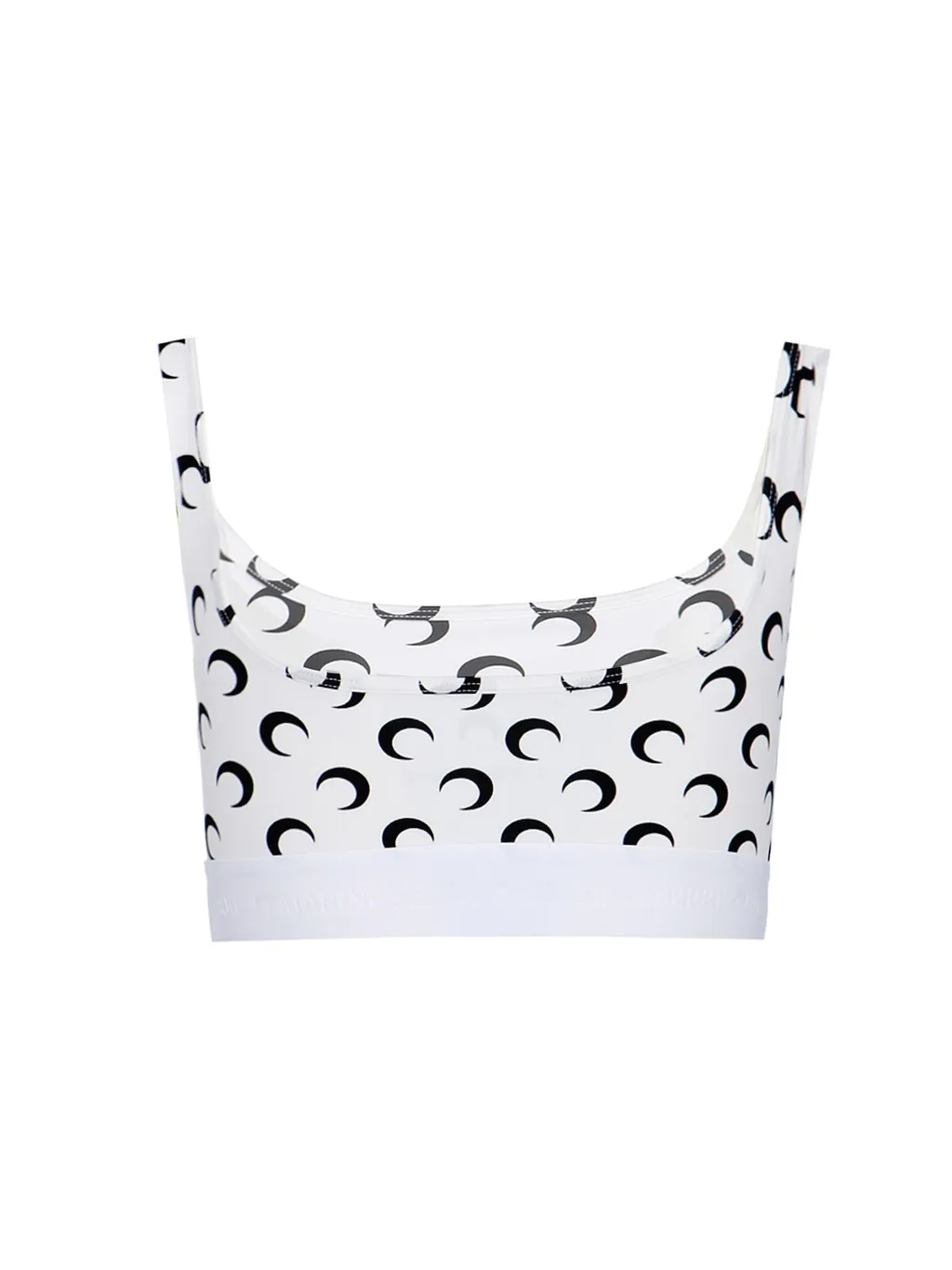 Moon Printed Cropped Top