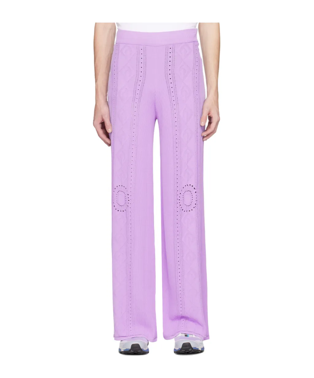 Elastic Waist Casual Pants