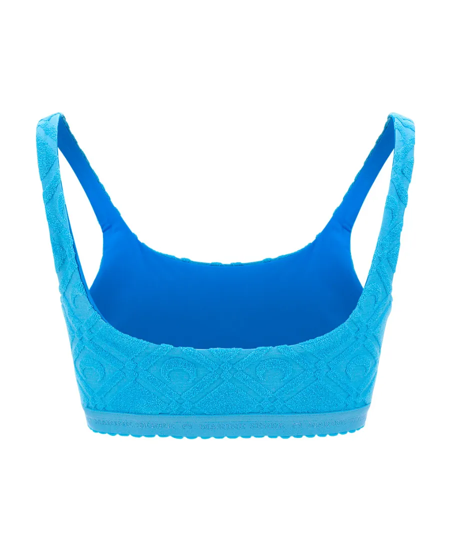 Moon Sponge Jacquard Bra Top