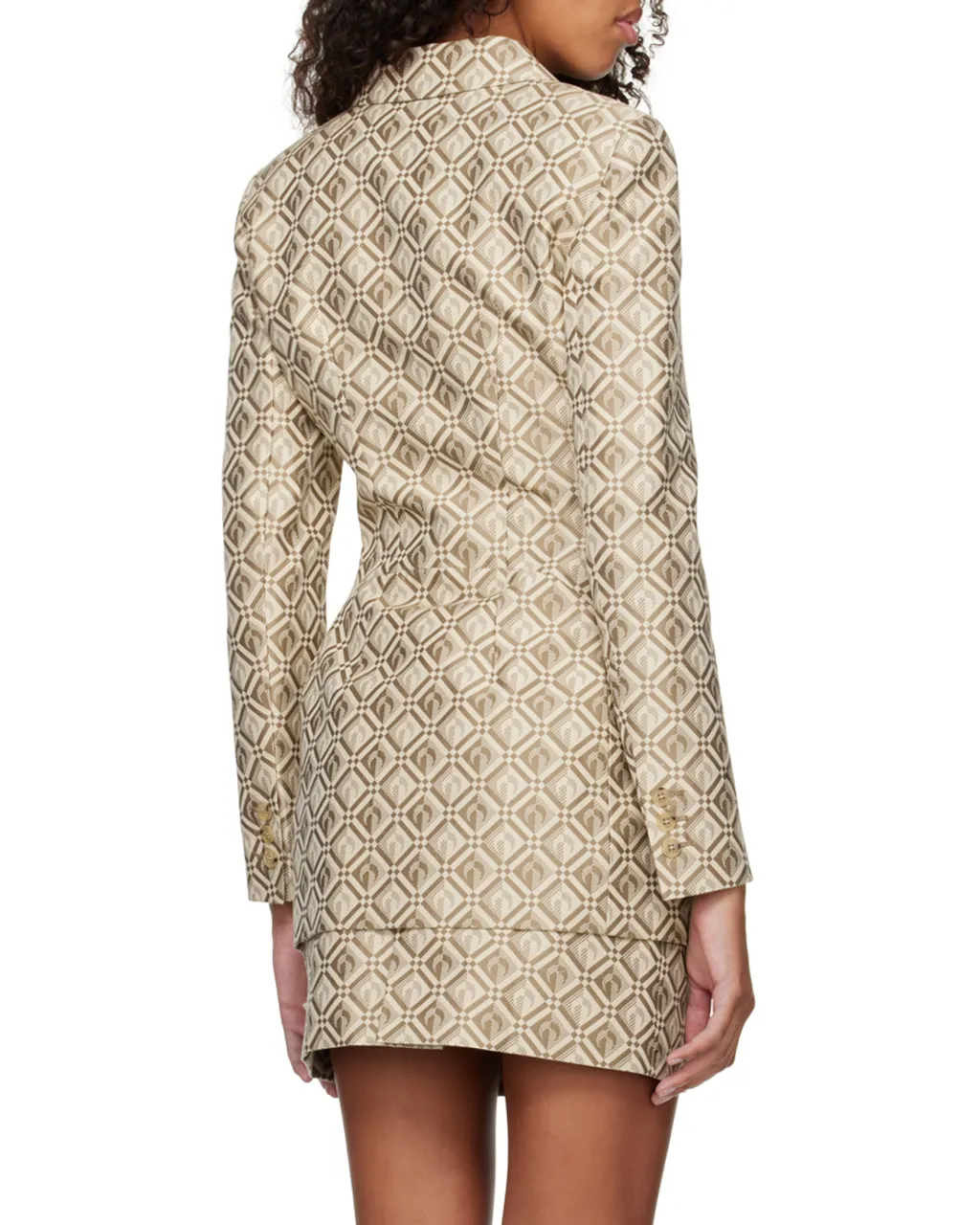 Jacquard Suit Coat