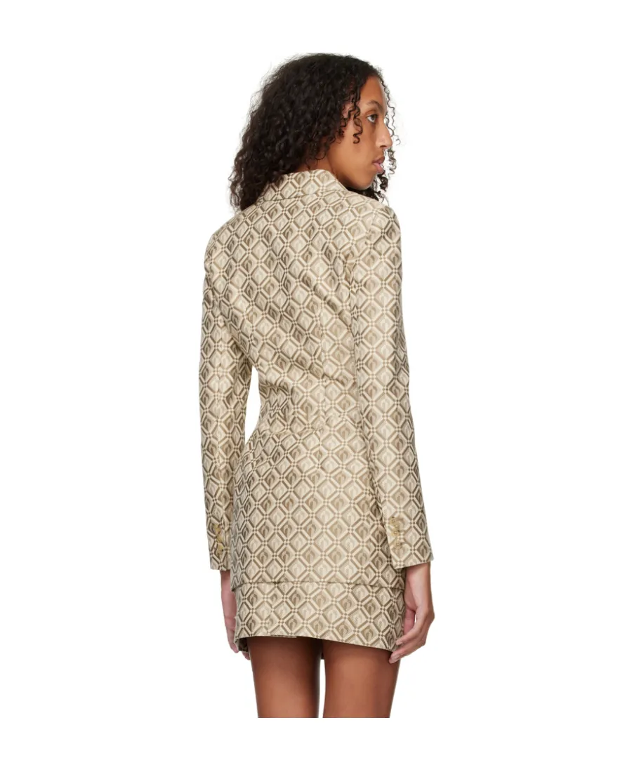Jacquard Suit Coat