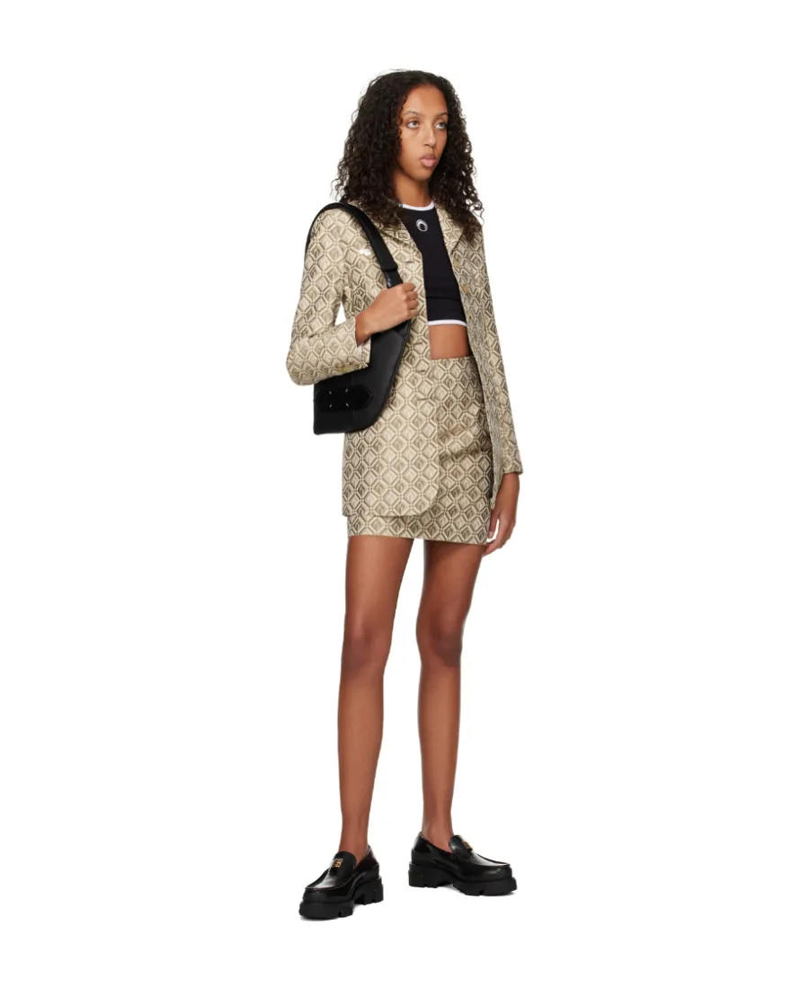 Jacquard Suit Coat