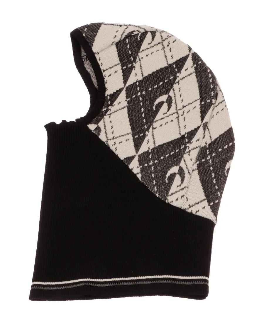 Printed Twisted Knitted Hat