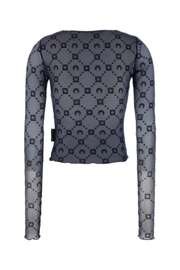 Monogrammed Cropped Top