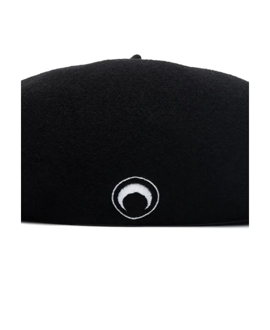 Moon-Print Beret