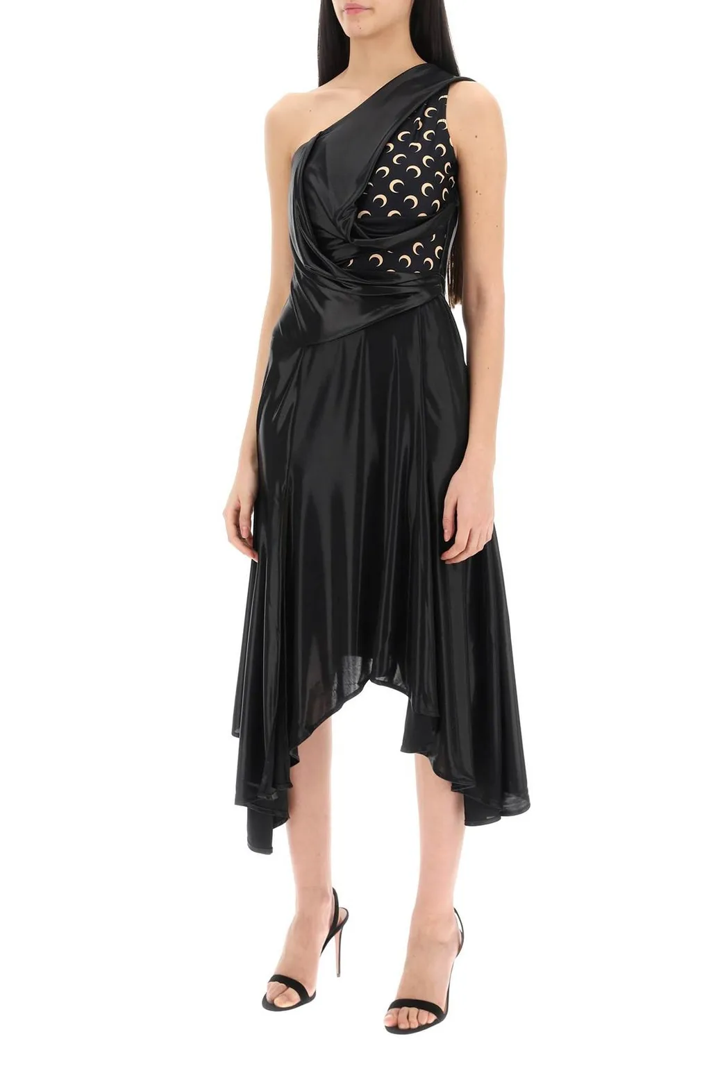 Asymmetrical One-Shoulder Dress