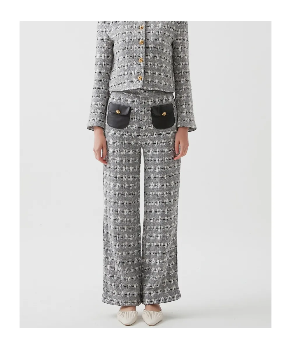 Plaid Casual Pants
