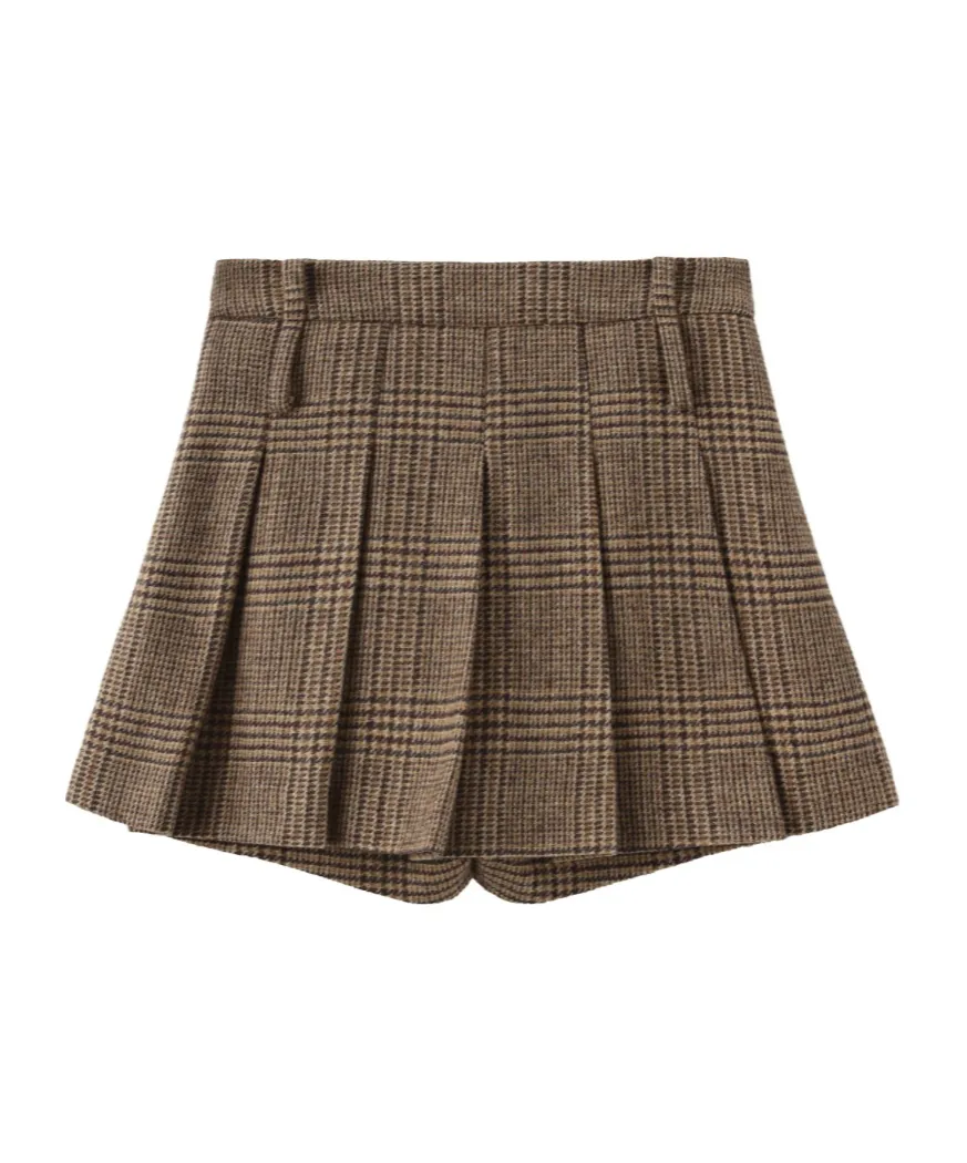 Plaid Skirt