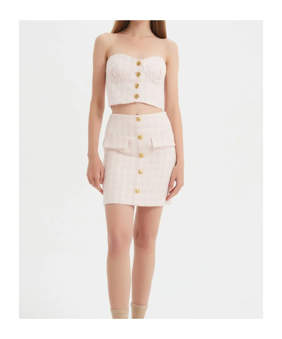 Button Tube Top Vest