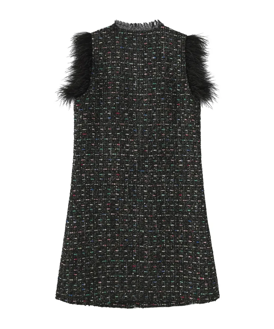 Sequined Sleeveless Maxi Dress