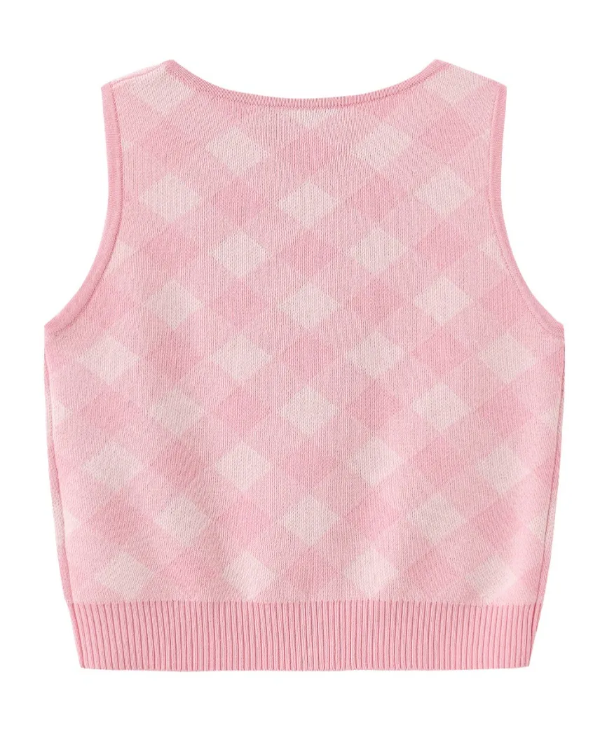 Zippered Knitted Vest