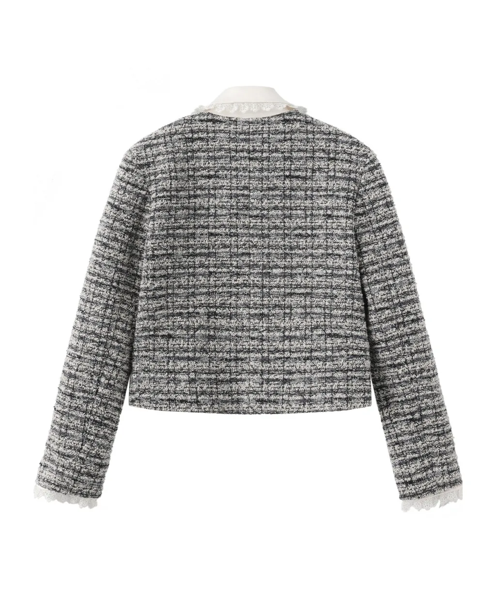 Lace Trim Jacket
