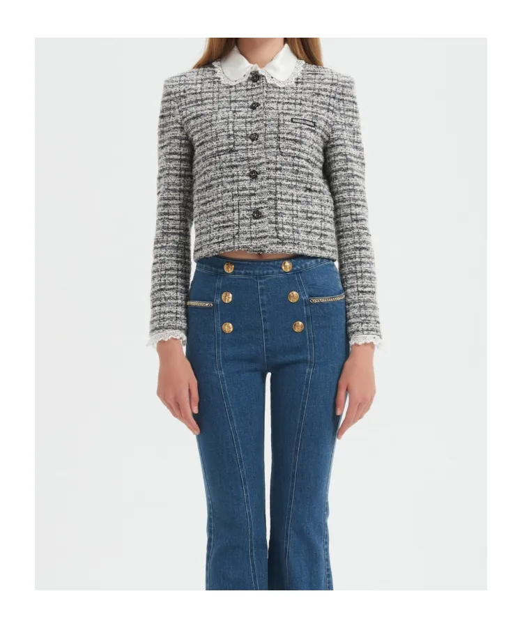 Lace Trim Jacket