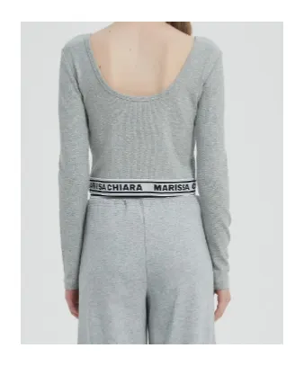 Long Sleeve Cropped T-Shirt
