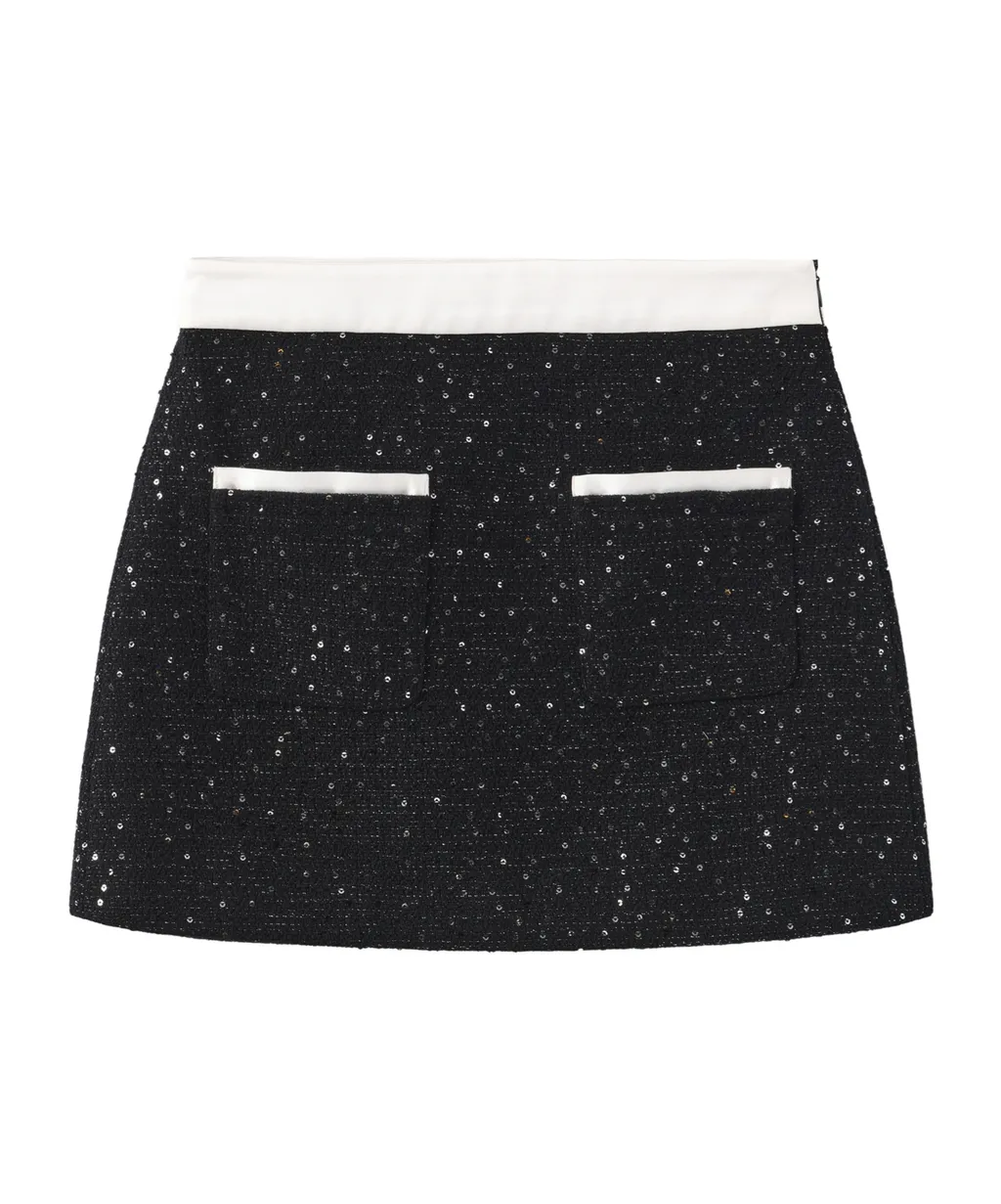 Double Pocket Scented Miniskirt