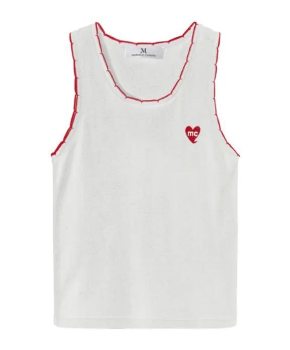 Crew Neck Vest