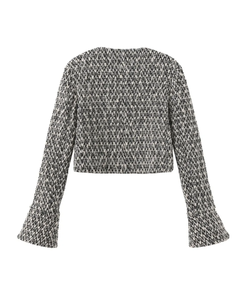 V-Neck Casual Jacket