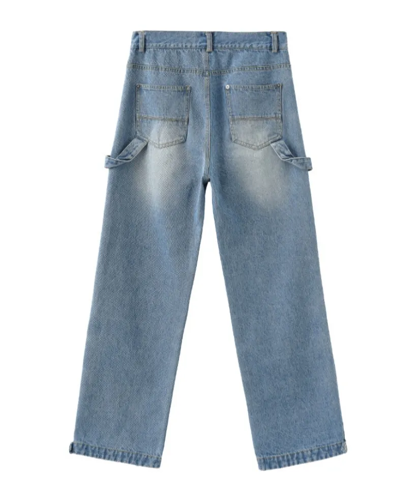 Belted Jeans