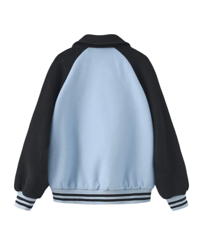 Long-Sleeved Lapel Jacket