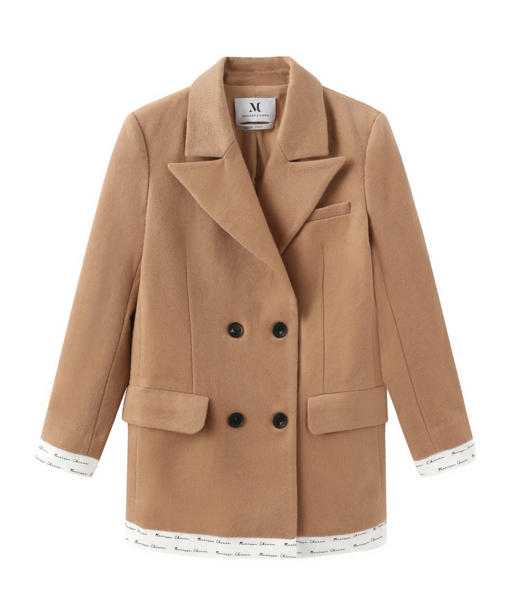 Double-Breasted Casual Jacket