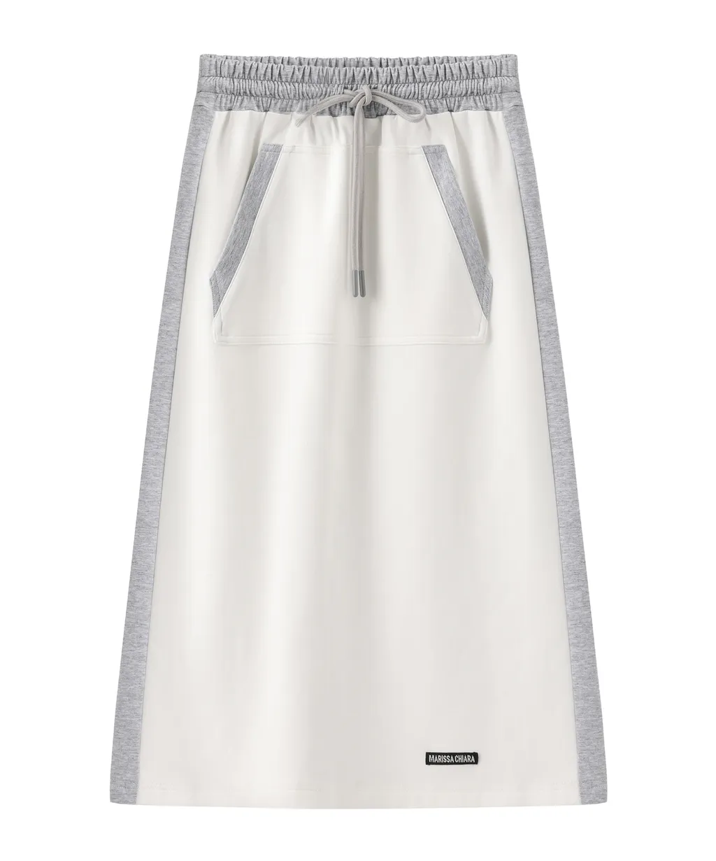 Elastic Waist Skirt