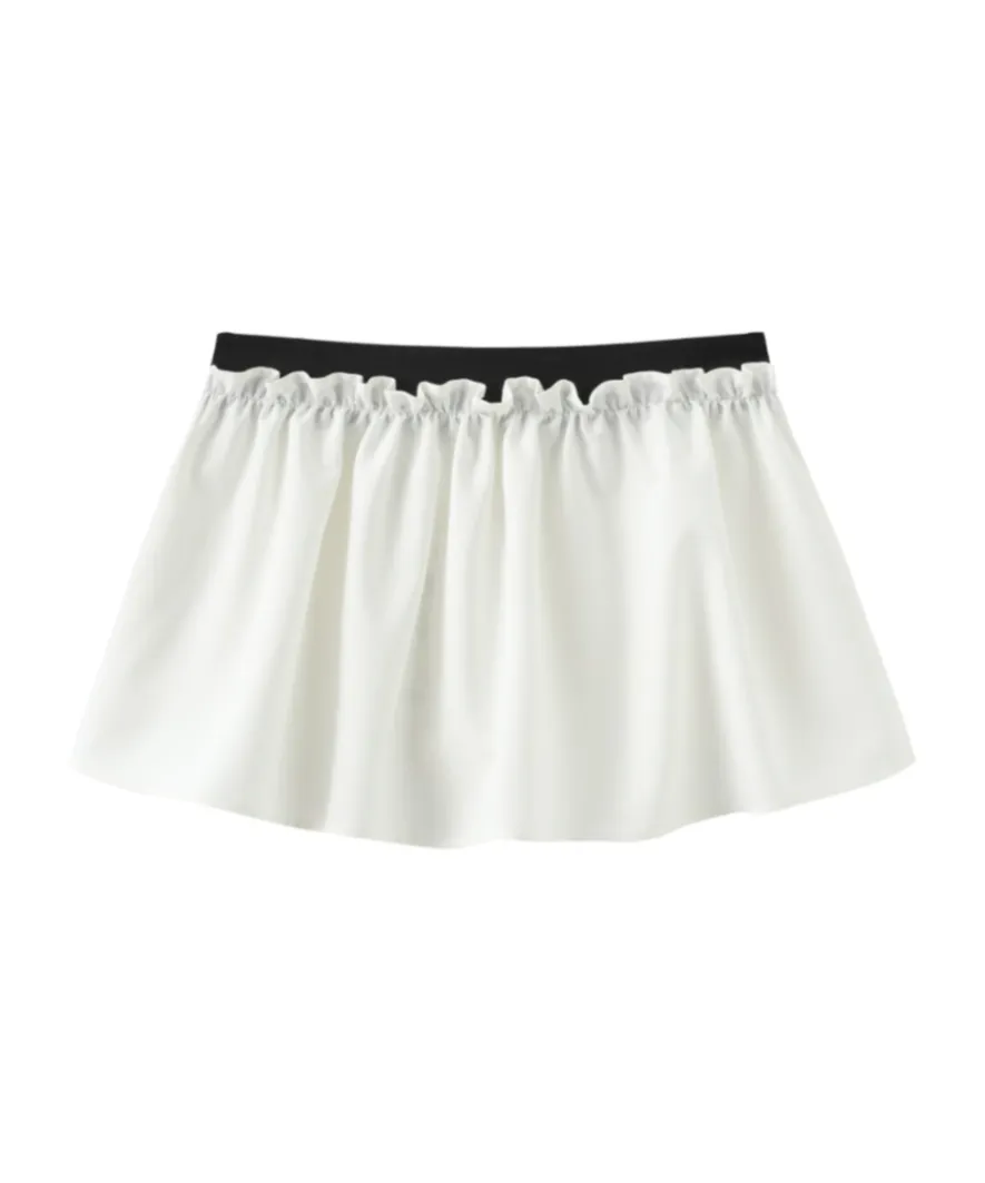 Logo Embroidered Skirt